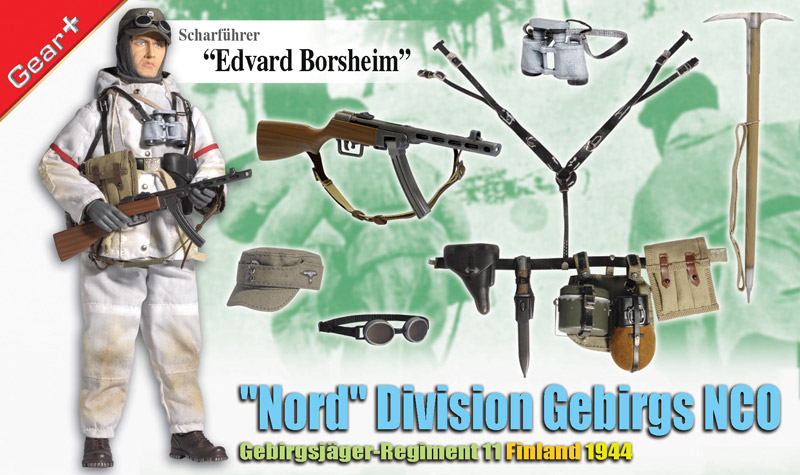 DRAGON 1/6 Edvard Borsheim"-"Nord"Division Gebirgs NCO, Gebirgsj