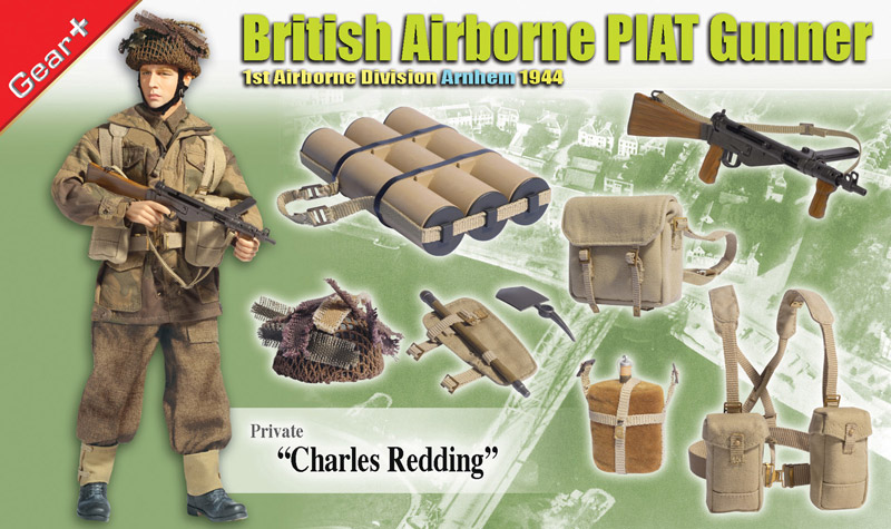 1/6 WW.II イギリス軍 PIAT 対戦車グレネードランチャー 完成品