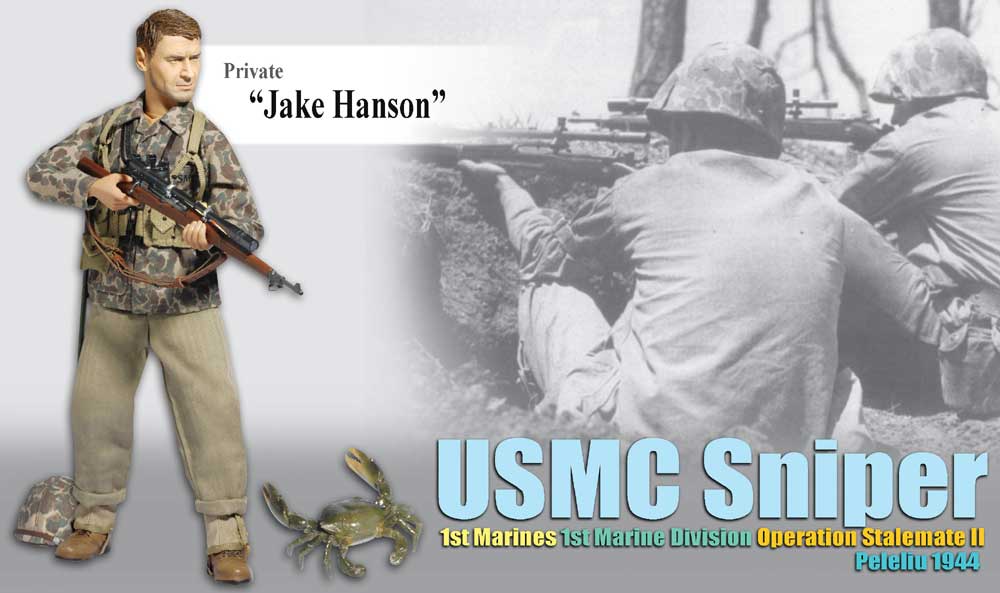 Dragon 1/6 "Jake Hanson" (Private) - USMC Sniper 1st Marines