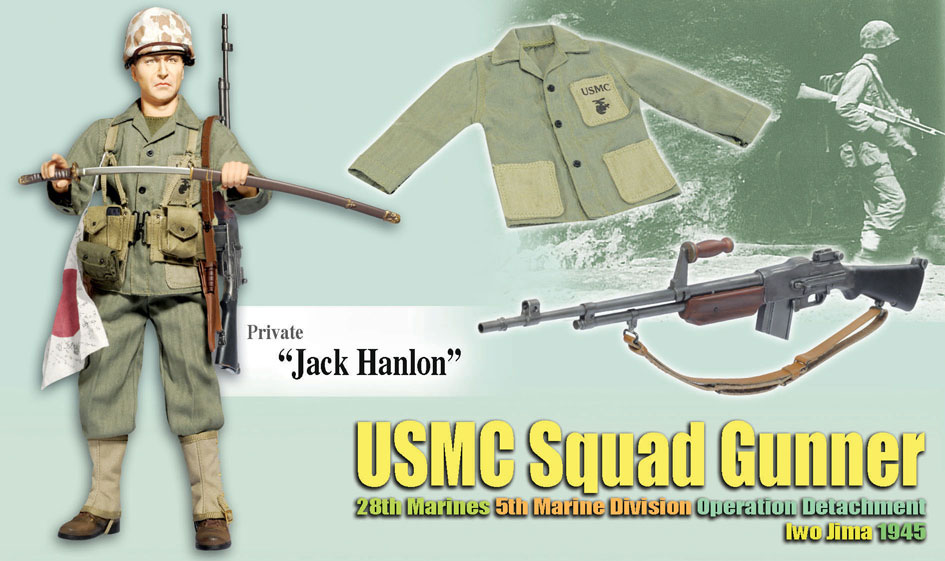 Dragon 1/6 "Jack Hanlon" (Private) - Iwo Jima 1945