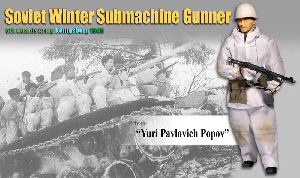 Dragon 1/6 "Yuri Pavlovich Popov" (Private) - Soviet Winter