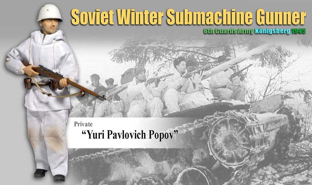 Dragon 1/6 "Yuri Pavlovich Popov" (Private) - Soviet Winter