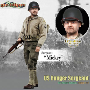 ドラゴン 1/6 アメリカ陸軍 第2レンジャー大隊 軍曹 ミッキー フランス