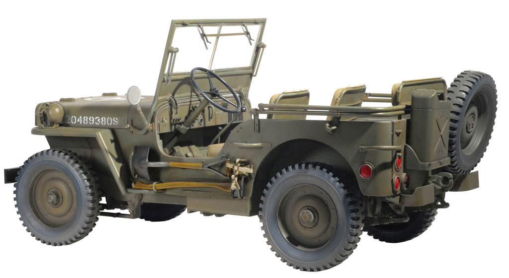 ɥ饴1/6 WW.II ꥫΦ 1/4ȥ 4x4ѷξ