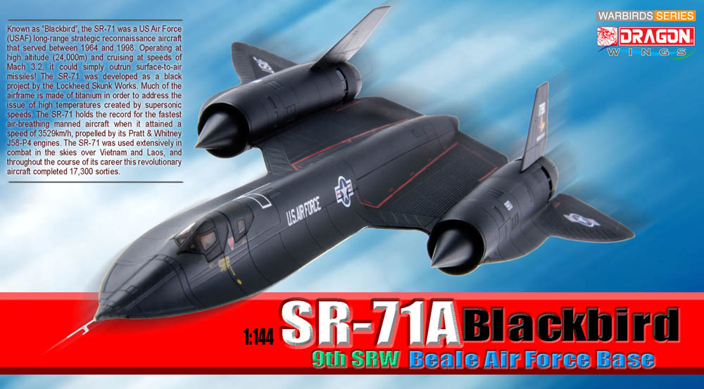 ɥ饴 󥰥 С 1/144 SR-71A ֥åС ꥫ 9ά廡Ҷ - ɥĤ