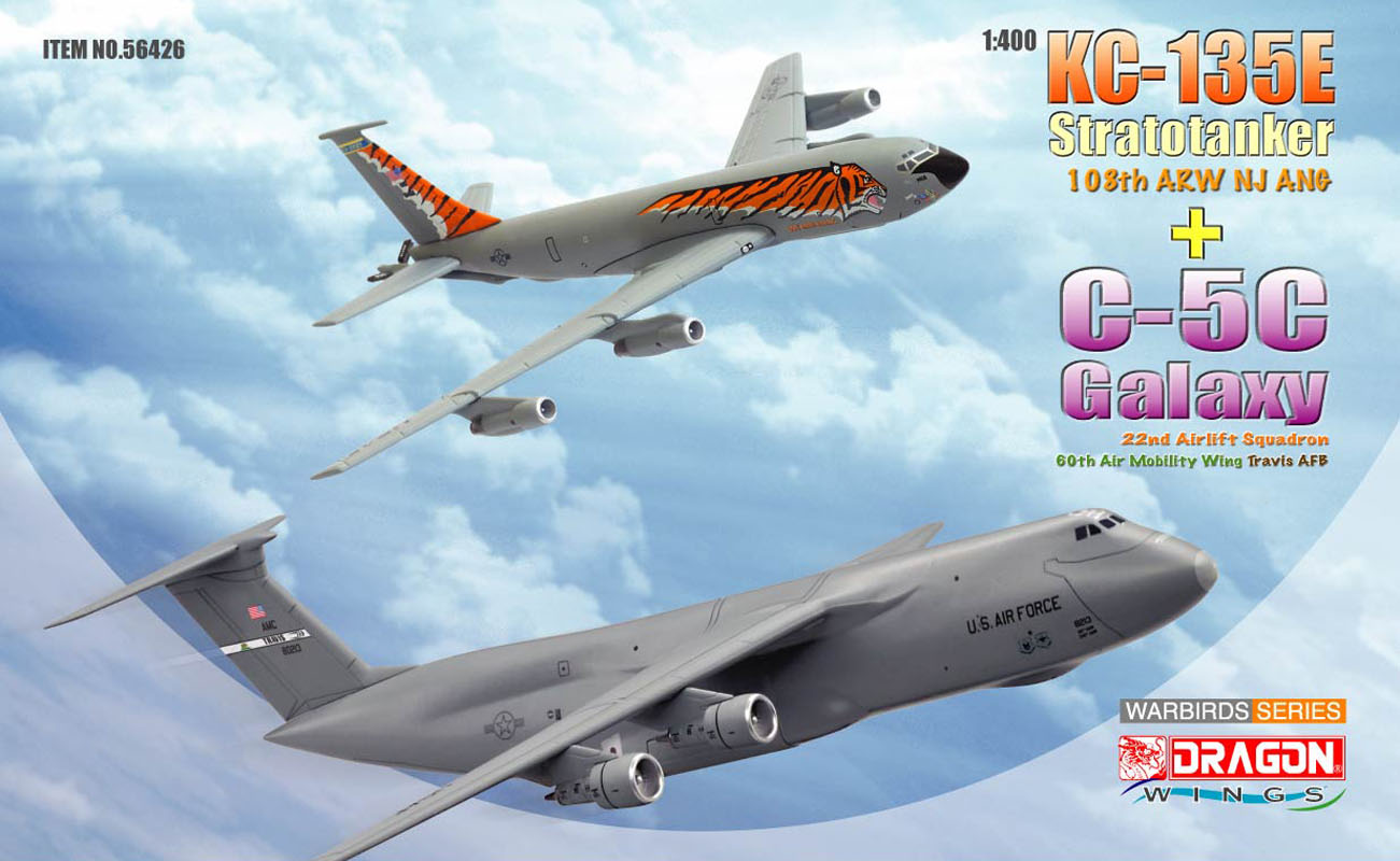 ɥ饴 󥰥 С 1/400 ƶ KC-135E ȥȥ󥫡&ƶ C-5C - ɥĤ