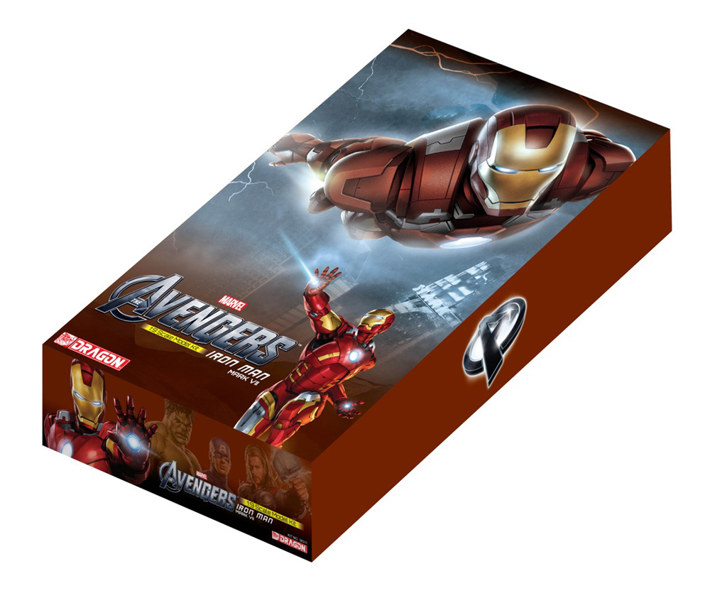 ドラゴン 1/9 アベンジャーズ アイアンマン Mk.VII (未塗装