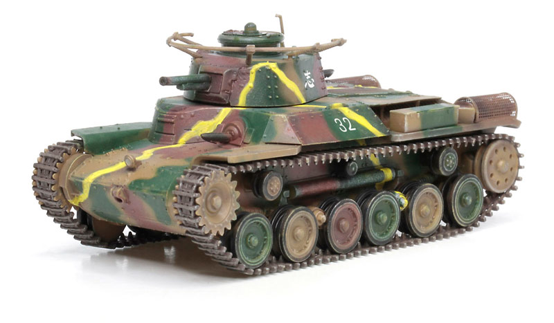 日本陸軍チハ97式中戦車プラモデル完成品