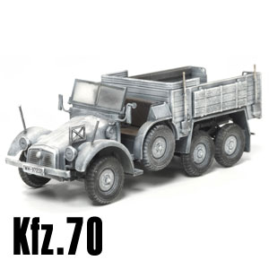 ɥ饴󥢡ޡ 1/72 WW.II ɥĹɷ Kfz.70 åסץåĥ 6x4 ʼ͢ ߵºver.