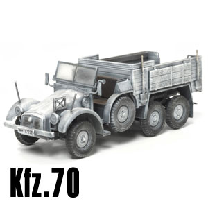 ɥ饴󥢡ޡ 1/72 WW.II ɥĹɷ Kfz.70 åסץåĥ 6x4 ʼ͢ ߵºver.