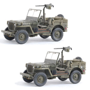 ɥ饴󥢡ޡ 1/72 WW.II ꥫΦ 1/4ȥ 4x4 Ѽ w/֥˥cal.30 ؽ