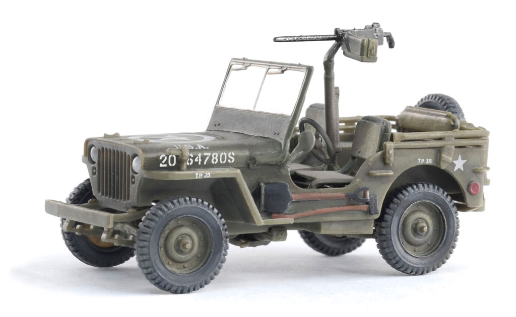 ɥ饴󥢡ޡ 1/72 WW.II ꥫΦ 1/4ȥ 4x4 Ѽ w/֥˥cal.30 ؽ - ɥĤ