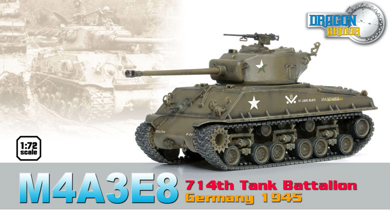 ɥ饴󥢡ޡ 1/72 WW.II ꥫ M4A3E8 714 ɥ 1945 - ɥĤ