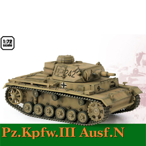 DragonArmor 1/72 Pz.III Ausf.N DAK sPzAbt.501 Tunisia 1943