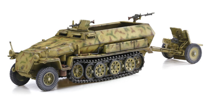 ɥ饴󥢡ޡ1/72 WW.II ɥķ Sd.Kfz.251ϡեȥå C  3.7cmˤ Pak35/36