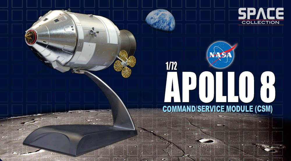 SpaceDragonWings 1/72 NASA Apollo 8 Command & Service Module
