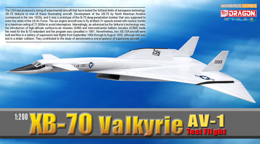 ɥ饴 󥰥 С 1/200 XB-70A 륭꡼ 浡 ƥȥե饤 - ɥĤ