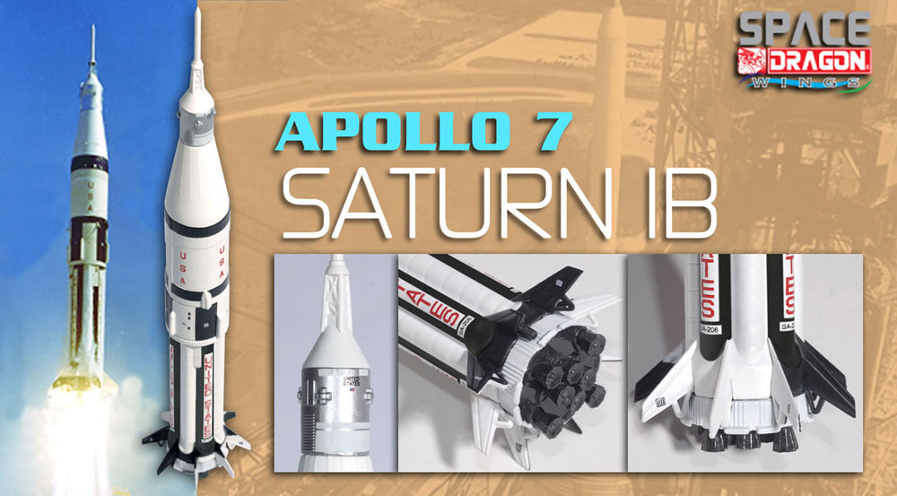 SpaceDragonWings 1/400 Apollo 7, Saturn IB