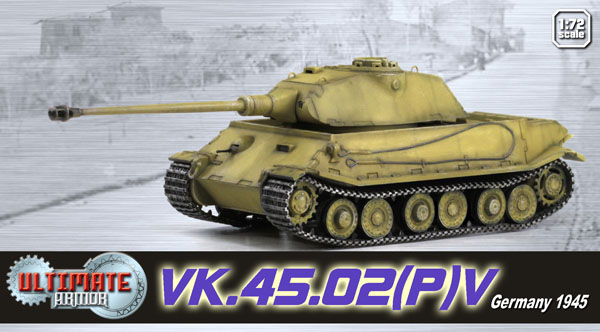 ƥåȥޡ 1/72 WW.II ɥķ VK.45.02(P)V  ɥ 1945 - ɥĤ