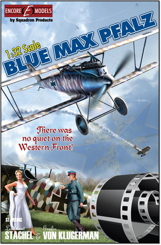 Encore Models 1/32 BLUE MAX PFALZ D.IIII