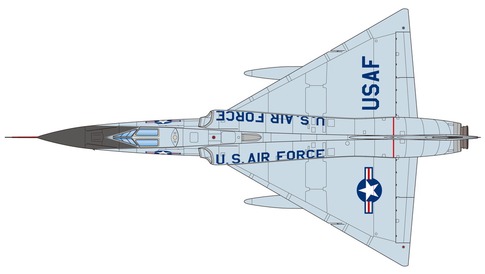 1/144 F-106A DELTA DART (2 sets)