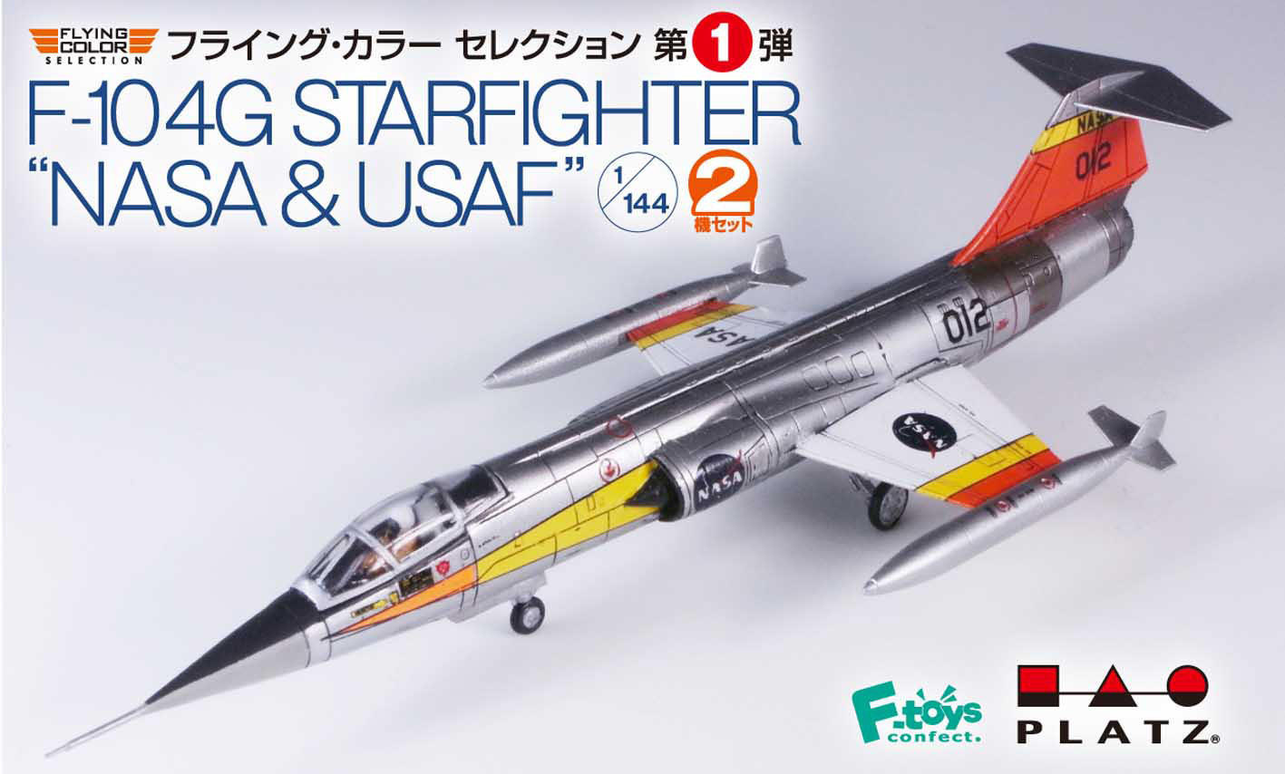PLATZ 1/144 F-104G STARFIGHTER "NASA & USAF"