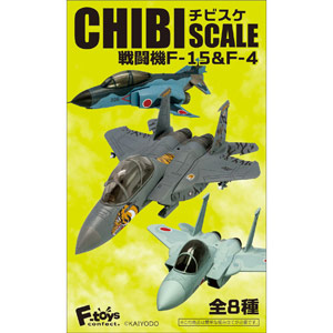 CHIBI SCALE JASDF F-15 & F-4