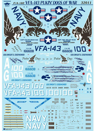 եǥ 1/32 F/A-18E ѡۡͥå VFA-143 "ԥ塼󡦥ɥå" - ɥĤ