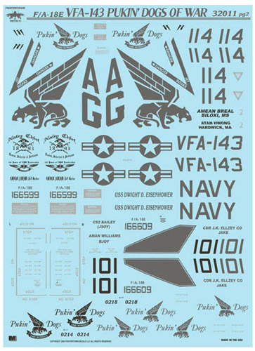 եǥ 1/32 F/A-18E ѡۡͥå VFA-143 "ԥ塼󡦥ɥå"