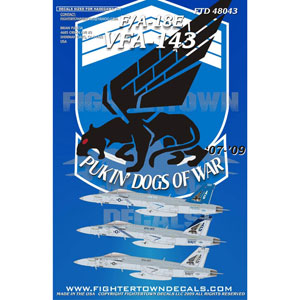 եǥ 1/48 F/A-18E ѡۡͥå VFA-143 ɥԥ塼󡦥ɥå