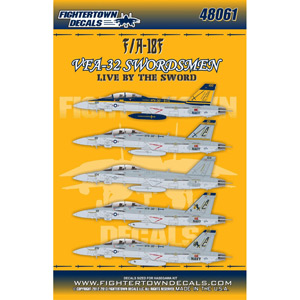 եǥ 1/48 ꥫ F/A-18F VFA-32  "LIVE BY THE SW