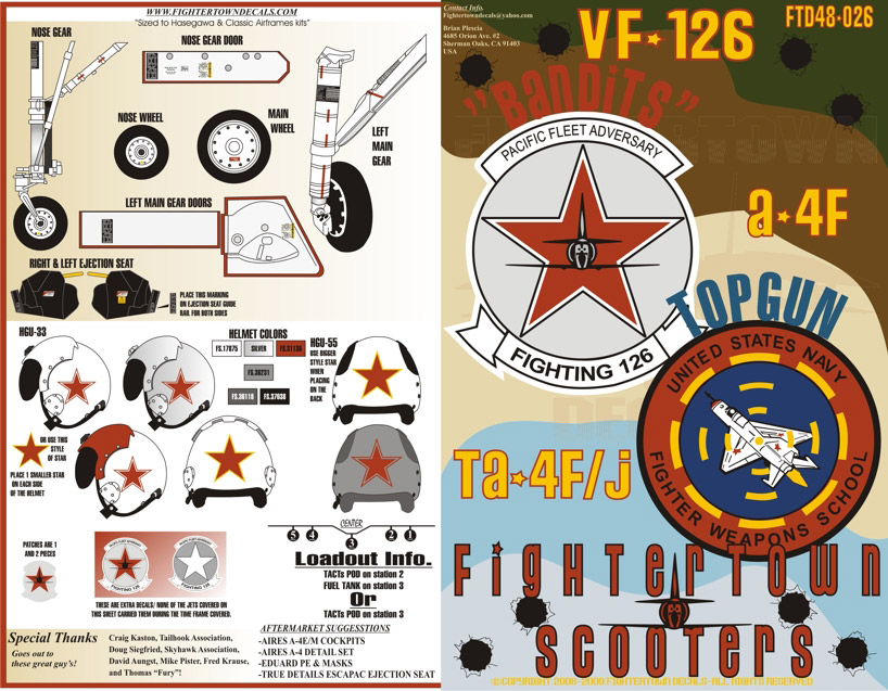 A-4F TA-4F/J VF-126ɥХǥåġɥɥС꡼ - ɥĤ