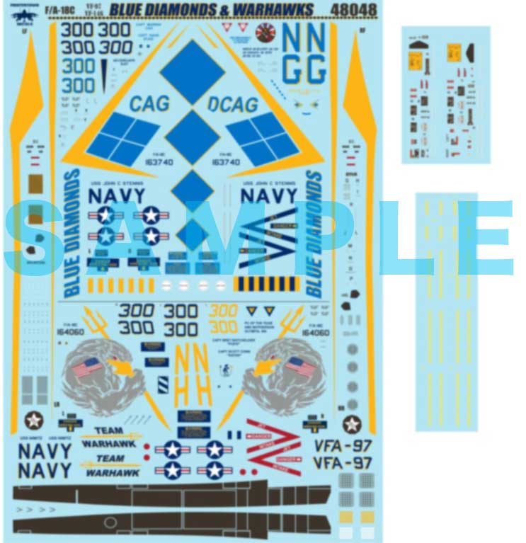 եǥ 1/48 F/A-18C VFA-97 "ۡ"VFA-146 "֥롼" - ɥĤ