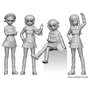 PLATZ 1/35 TEAM KAMESAN Figure set