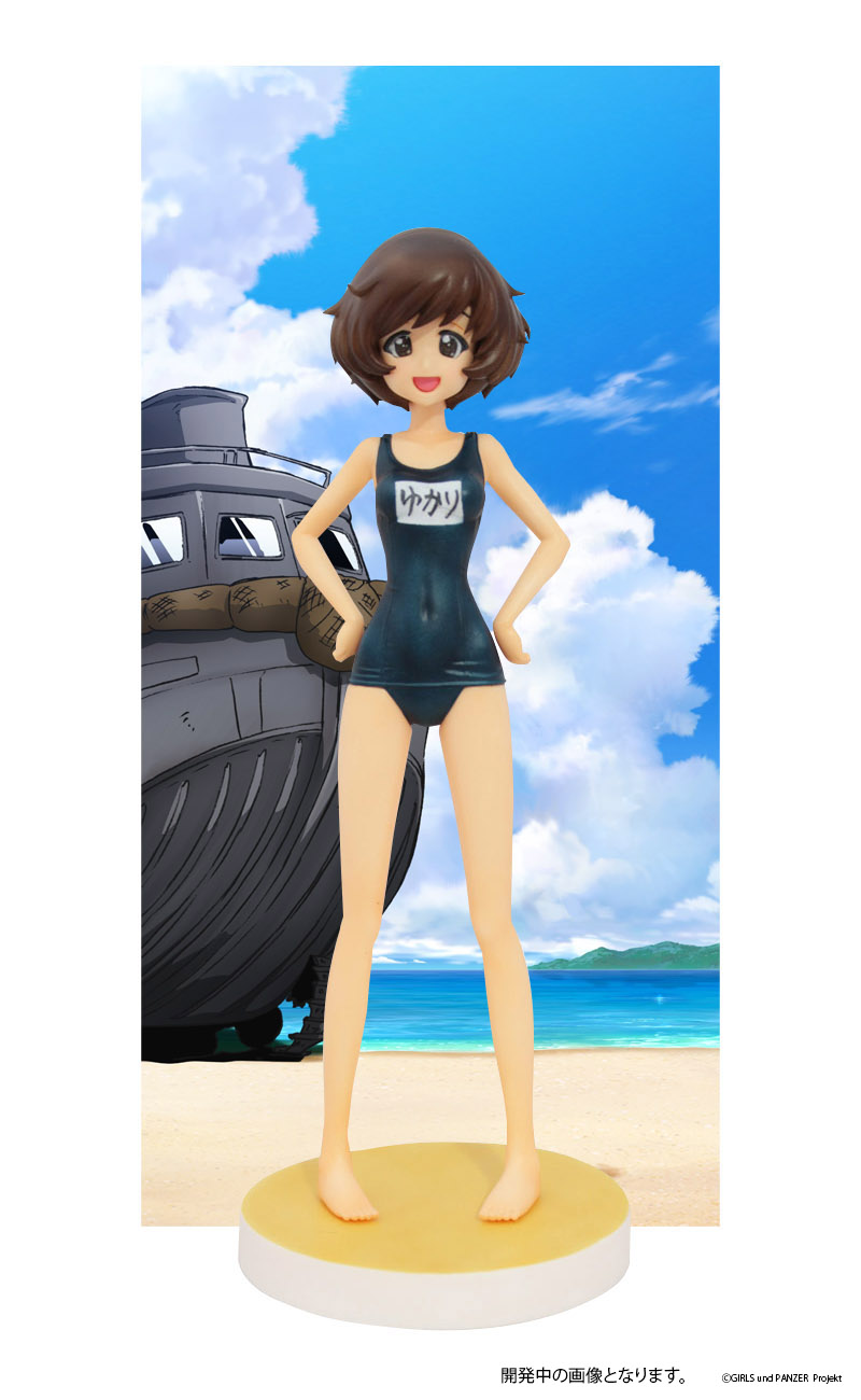 GIRLS und PANZER 1/10 Yukari Akiyama -Swimsuit ver.-10th Anniv.