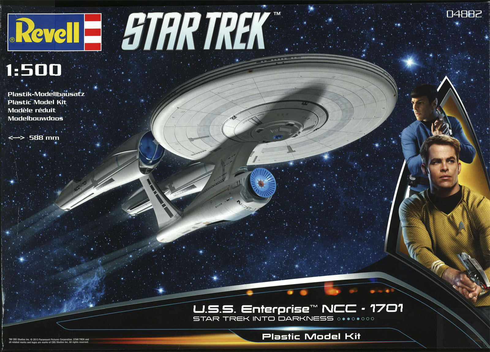 ɥĥ٥롡 ȥå 1/500 NCC-1701 U.S.S 󥿡ץ饤 (ǲ) - ɥĤ