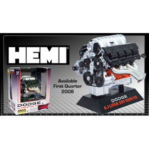 ホーク 1/6 ダッジ 6.1L SRT HEMI V8 エンジン　完成品