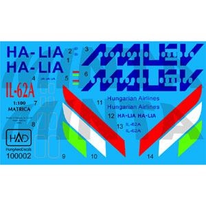 HADǥ 1/100 Il-62 M ޥϥ󥬥꡼Ҷ