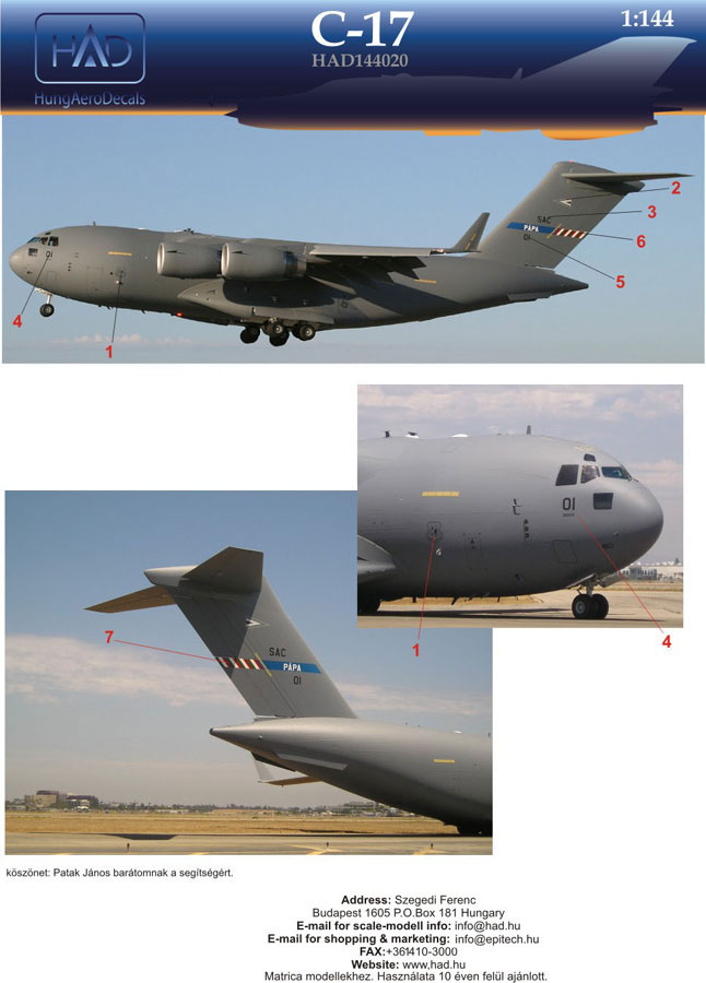 HADǥ 1/144 C-17 ϥ󥬥꡼