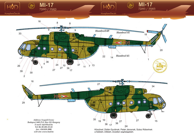 HADǥ 1/35 Mi-17 ϥ󥬥꡼ - ɥĤ
