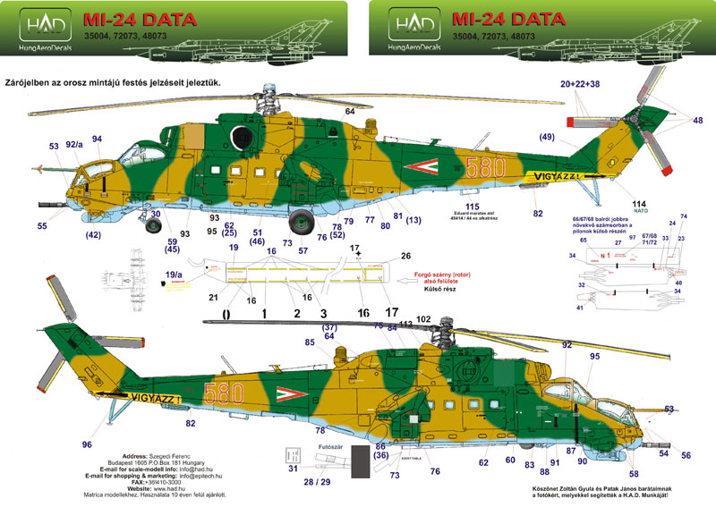 HADǥ 1/35 Mi-24 ǡ