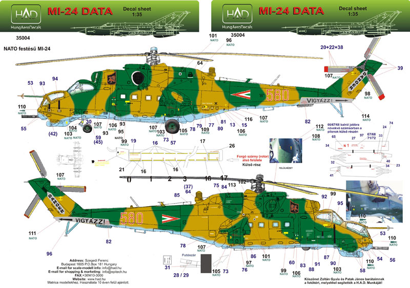 HADǥ 1/35 Mi-24 ǡ