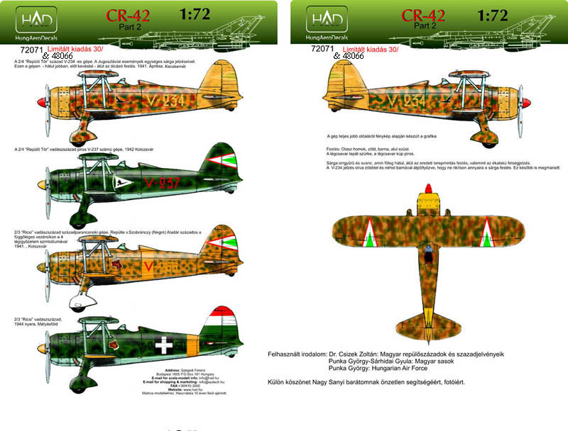 HADǥ 1/48 CR-42 ϥ󥬥꡼ ѡ2