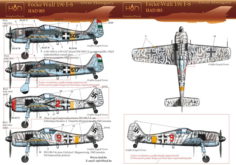 HADǥ 1/48 Fw 190 A-8/F-8 ϥ󥬥꡼