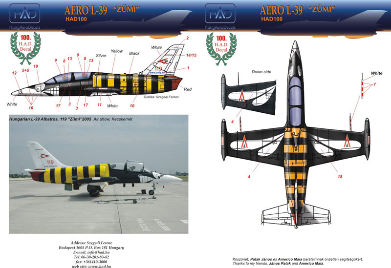 HADǥ 1/48 L-39 "ZUMI" 