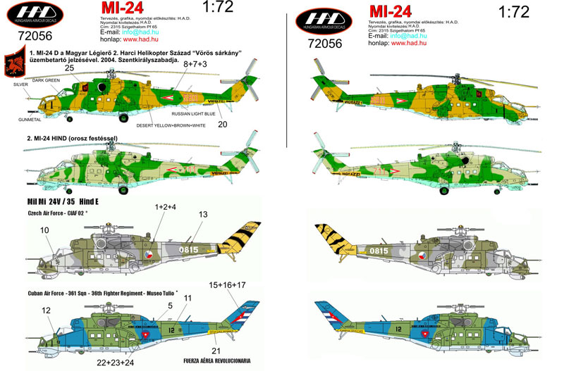 HADǥ 1/72 Mi-24 ϥ󥬥꡼¾ - ɥĤ
