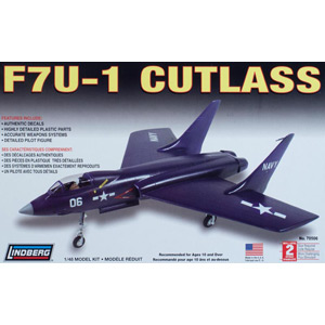 LINDBERG 1/48 F7U1 Cutlass