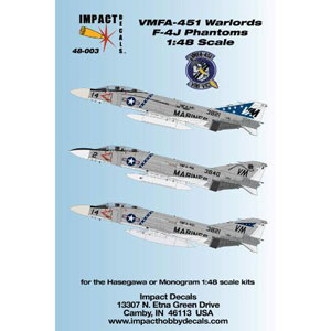 ѥȥǥ 1/48 VMFA-451 F-4J եȥ