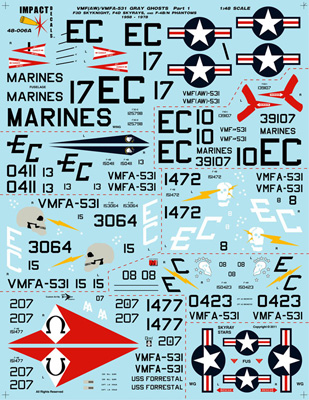 ѥȥǥ 1/48 Ƴʼ VMF(AW)-531/VMFA-531 쥤  Part.1