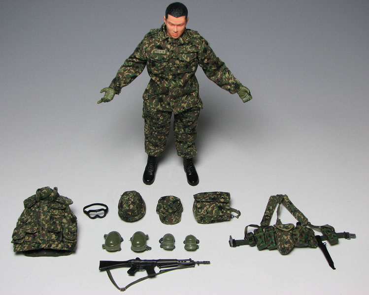 1/6 アクションフィギュア 陸上自衛隊 普通科隊員 三等陸佐 服部雅人